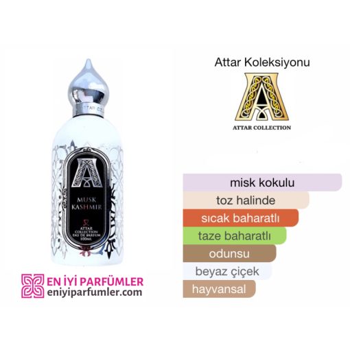 Attar Collection Musk Kashmir EDP 100 ML Unisex Tester Parfüm - Görsel 2